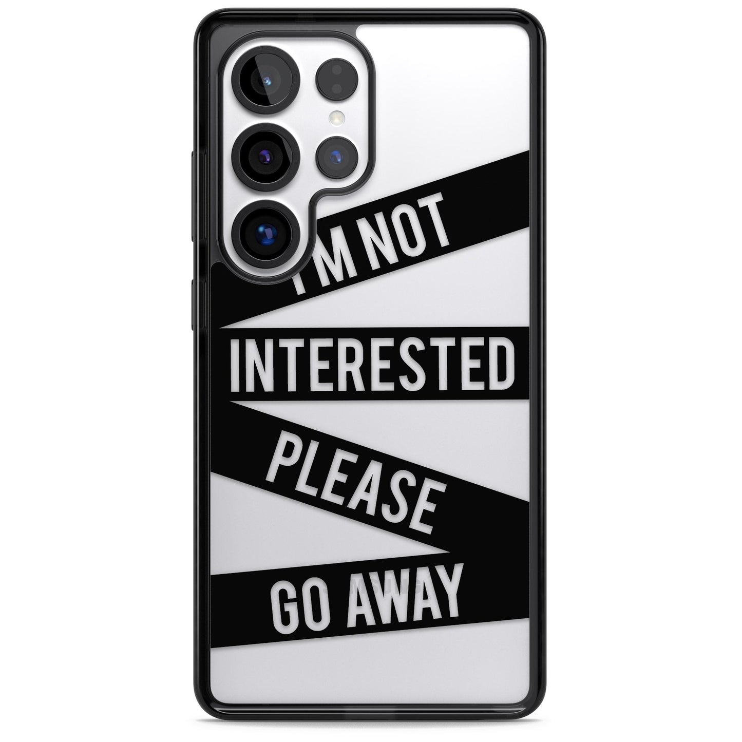 Not Interested Warning