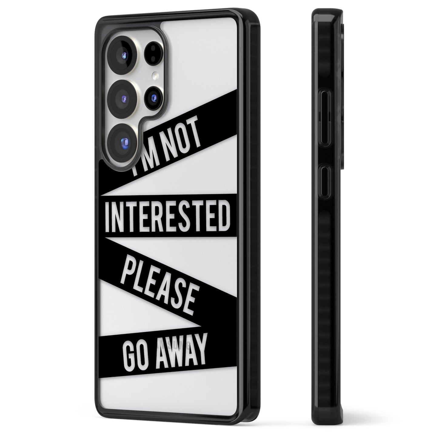 Not Interested Warning