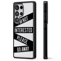 Not Interested Warning