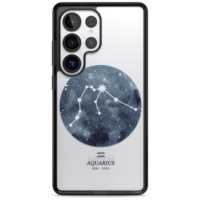 Aquarius Zodiac Blue