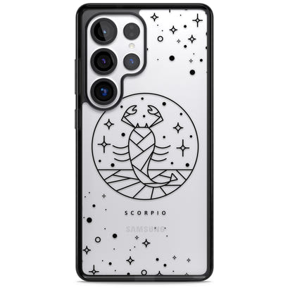 Emblème du Scorpion - Design Cosmique