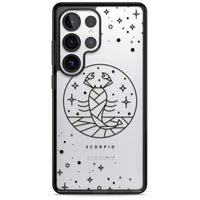 Emblème du Scorpion - Design Cosmique