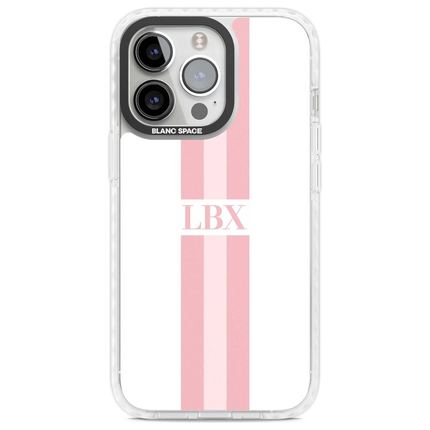 Personalised Minimal Pink Stripe