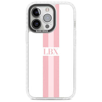 Personalised Minimal Pink Stripe